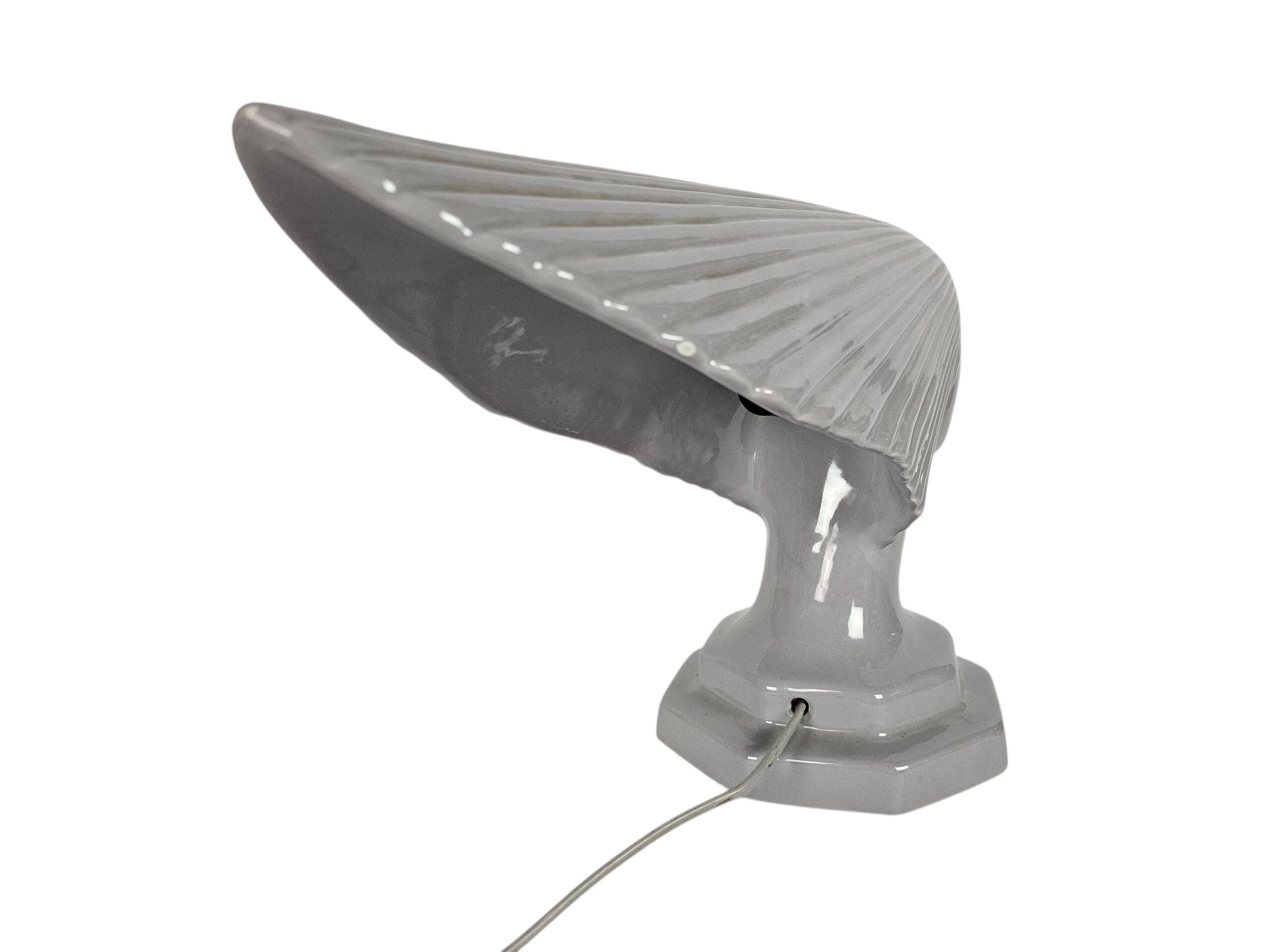 Vintage - Hubert Olivier design - table lamp - ceramic