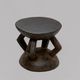 Bambara stool in wood (Mali)