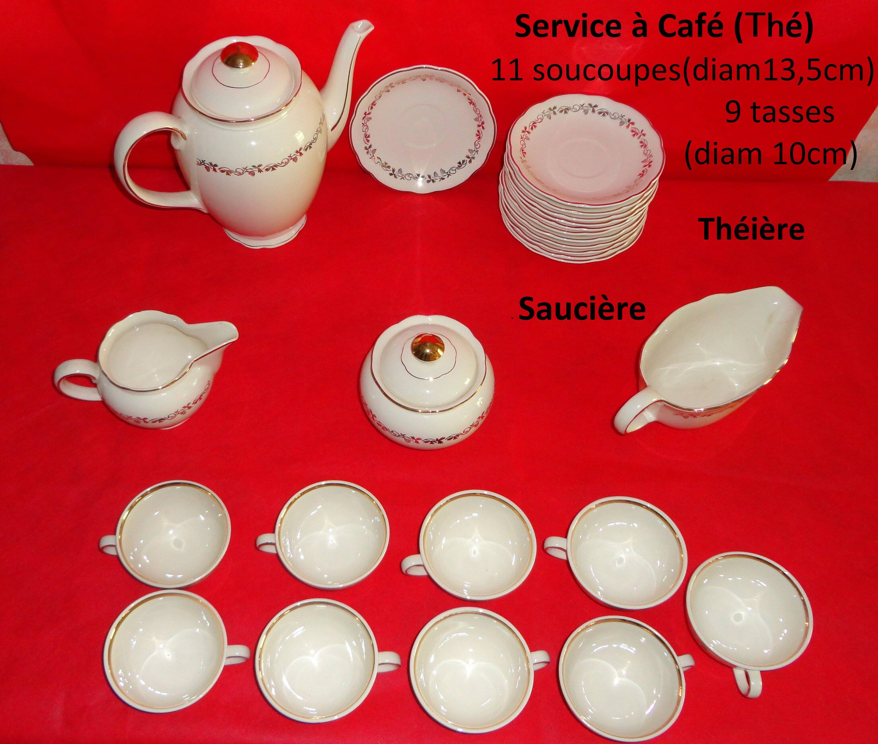 Villeroy & Boch dinner service (France, Saarland)