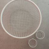 Set of egg basket and two small baskets for boiled eggs.