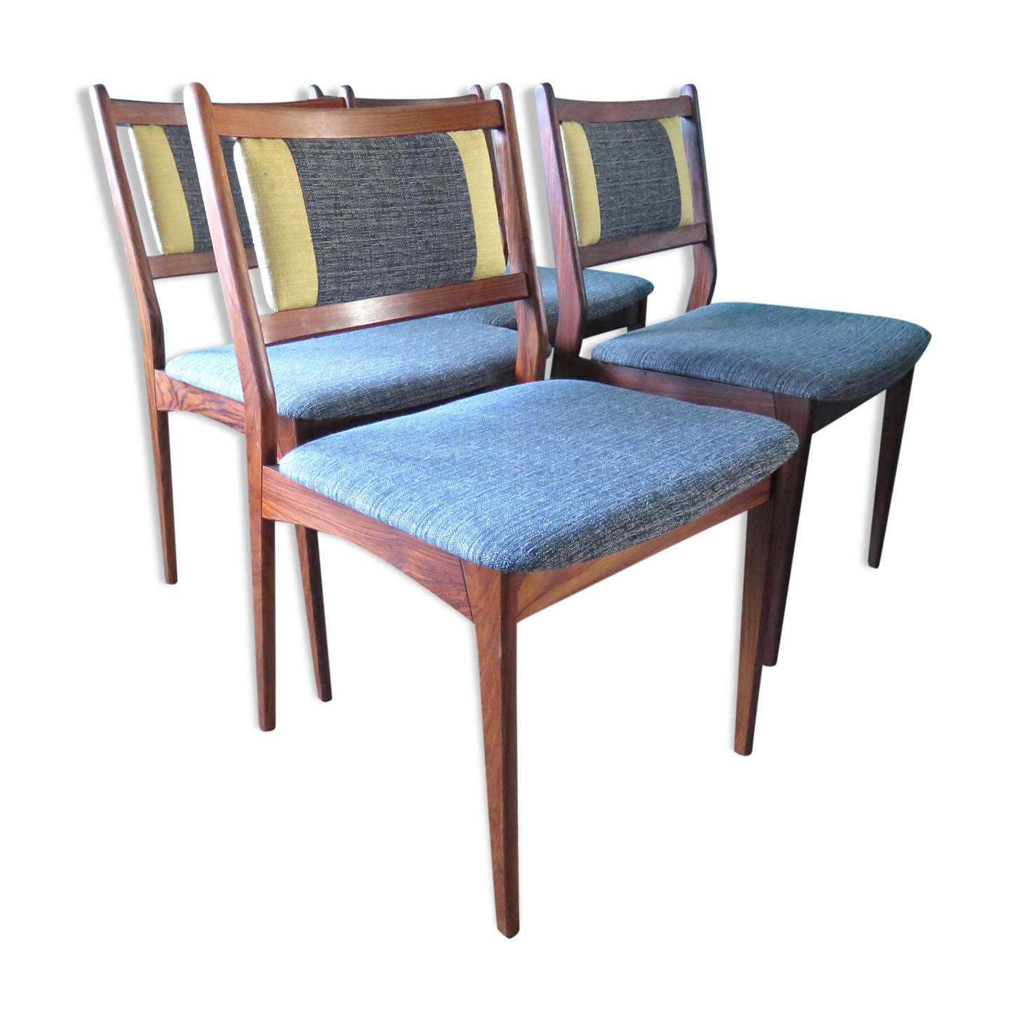 Set of 4 rosewood chairs, Denmark 1960