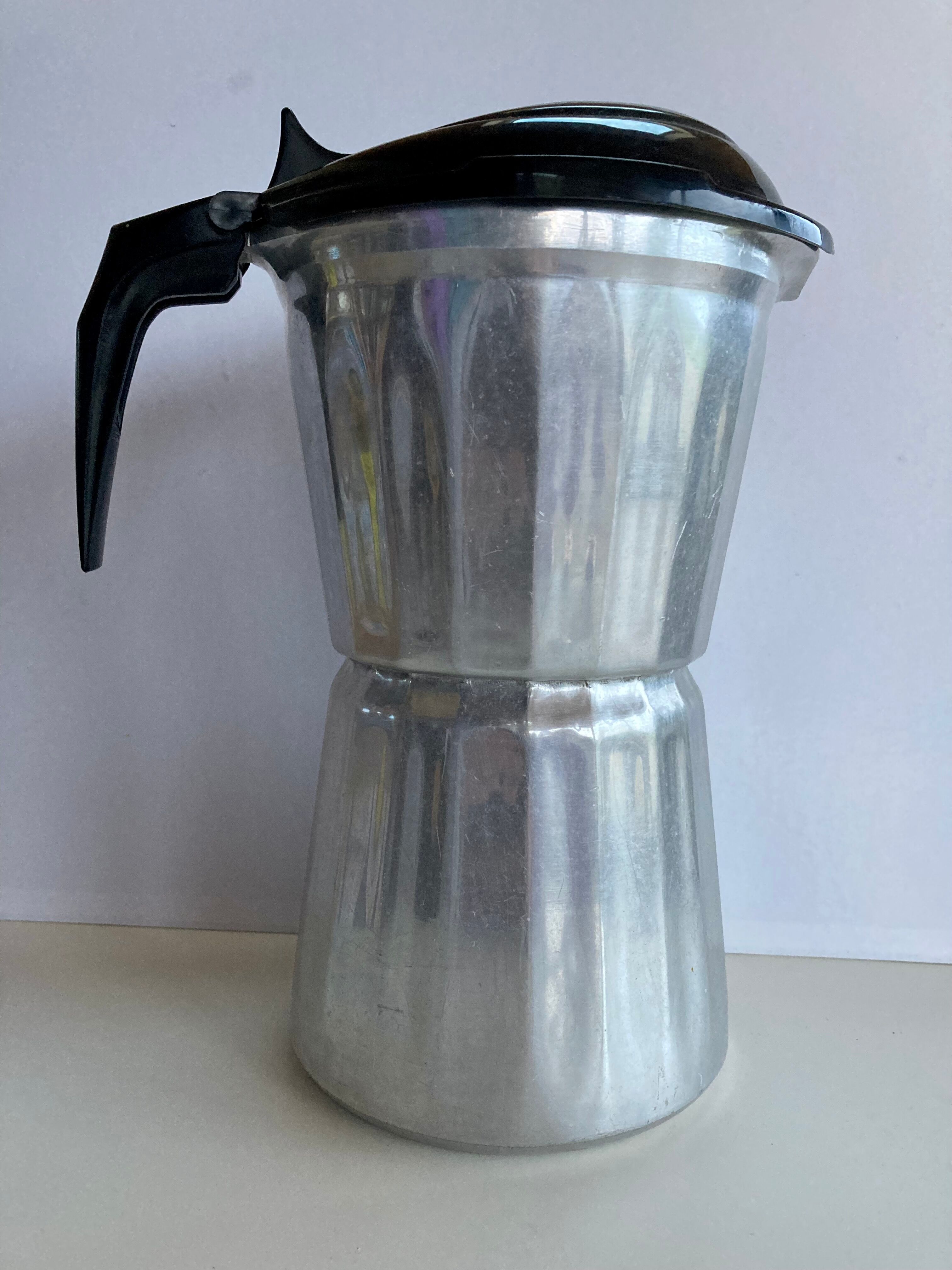 Italian coffee maker Moka SEB aluminum 70s