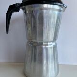 Cafetière italienne Moka Seb en aluminium années 70