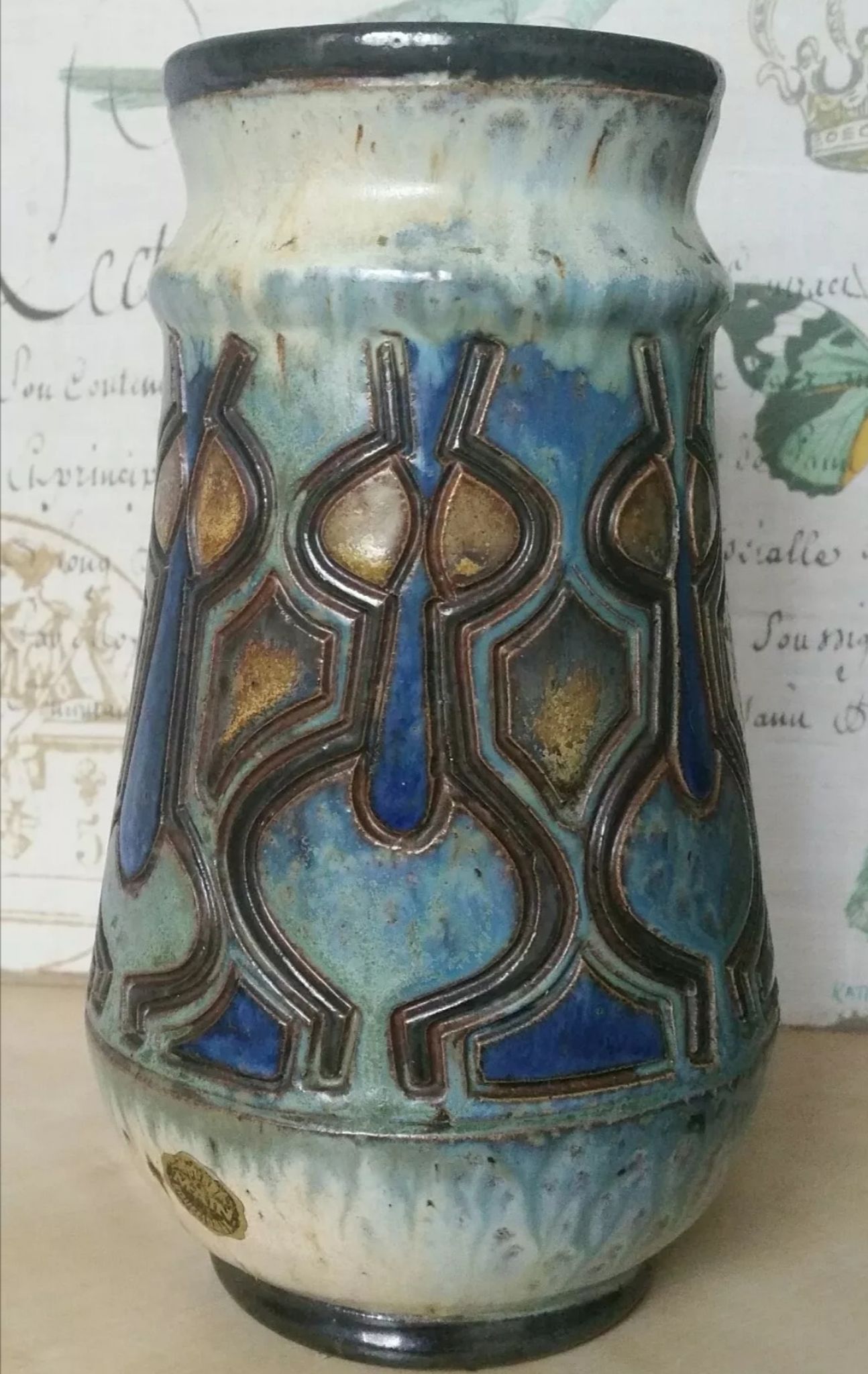 Vase éthnique par Dubois