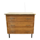Vintage rattan chest of drawers