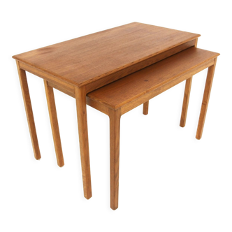 Teak "trundle" table, Sweden, 1960