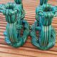 Candle holders year 50/60 ceramic