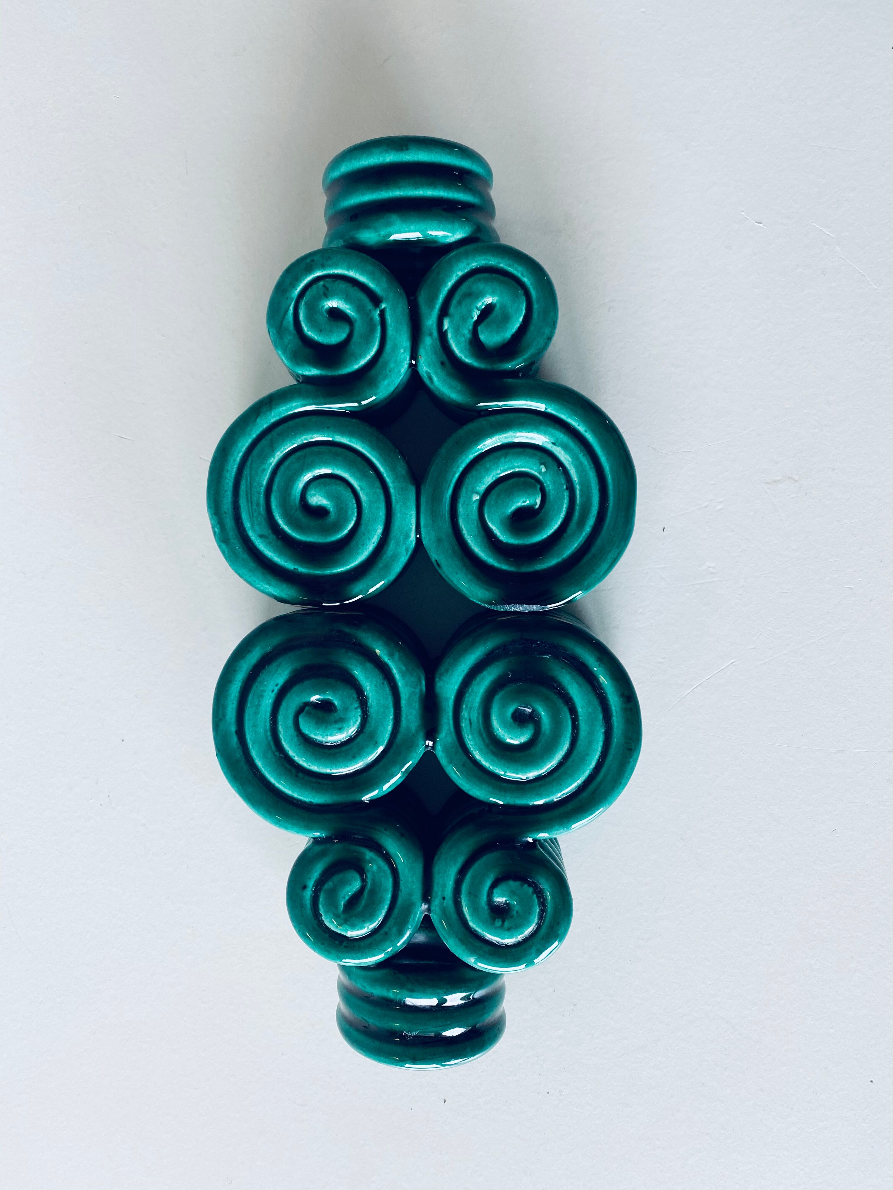Pair of Vallauris candlesticks