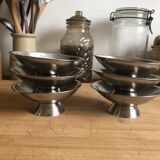 Set of 6 ice cream cups