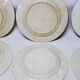 9 Antique Plates 19th Century Blue Willow Pattern Chinese Blue Decor