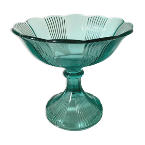 Coupe sur pied en verre
