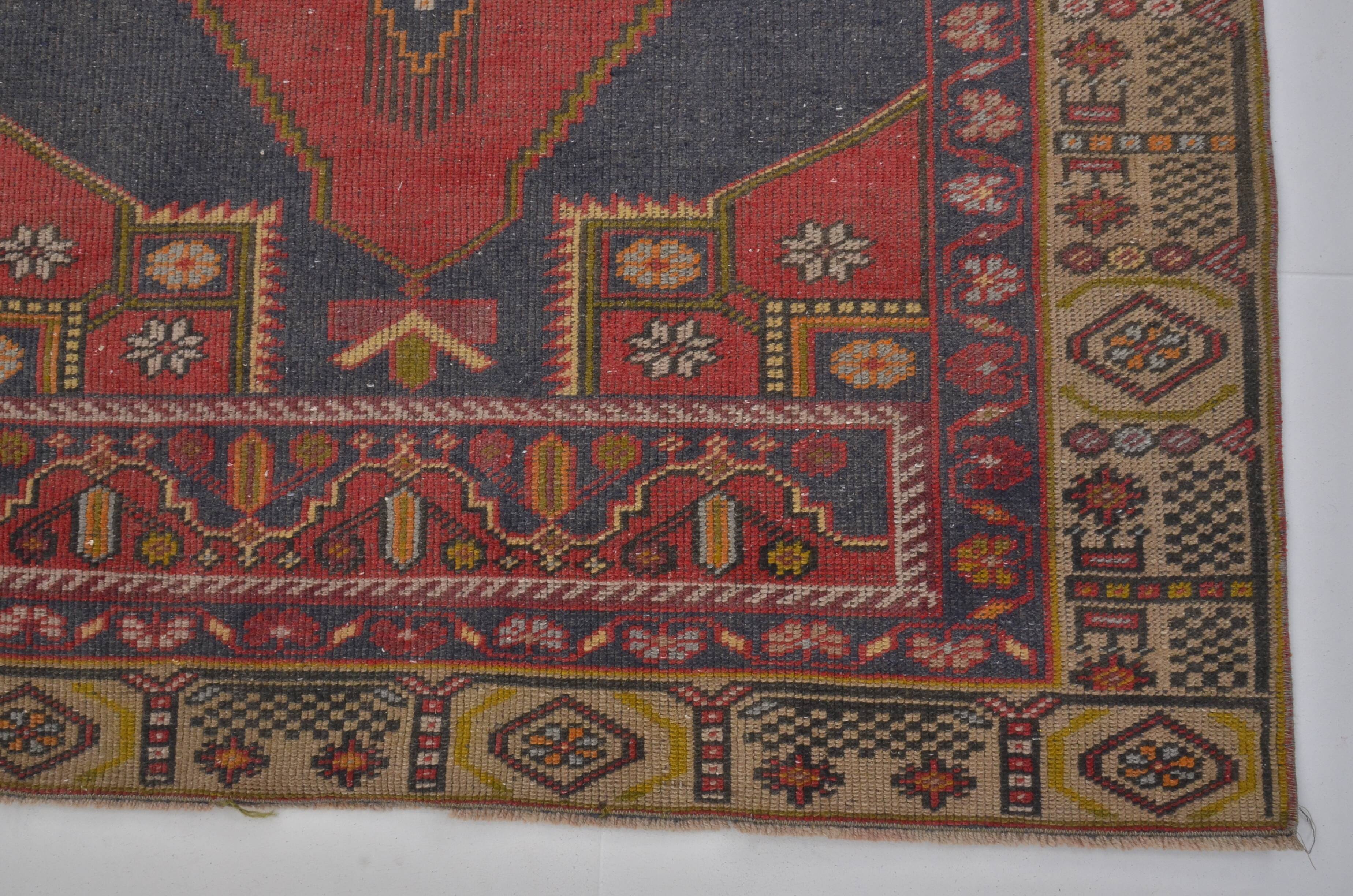 One A kind Turkish Vintage Carpet sku 2494