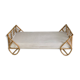Genuine rattan bed