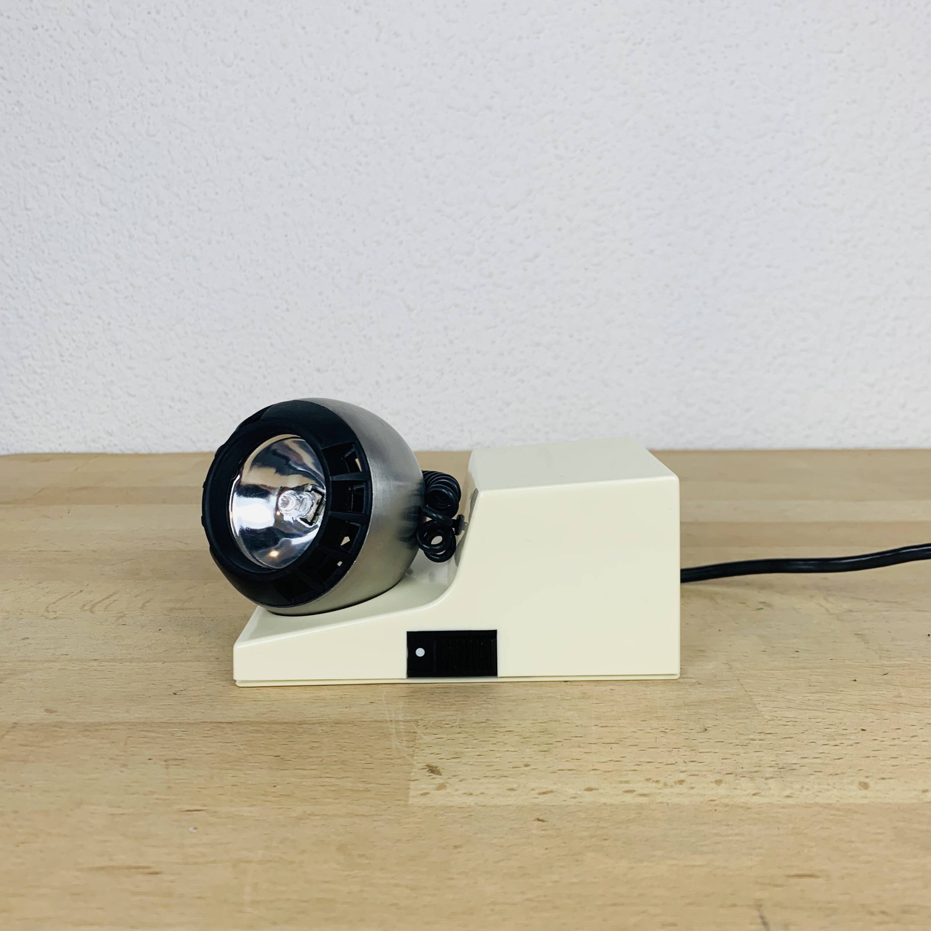 Osram space age eyeball spot lamp, 70s