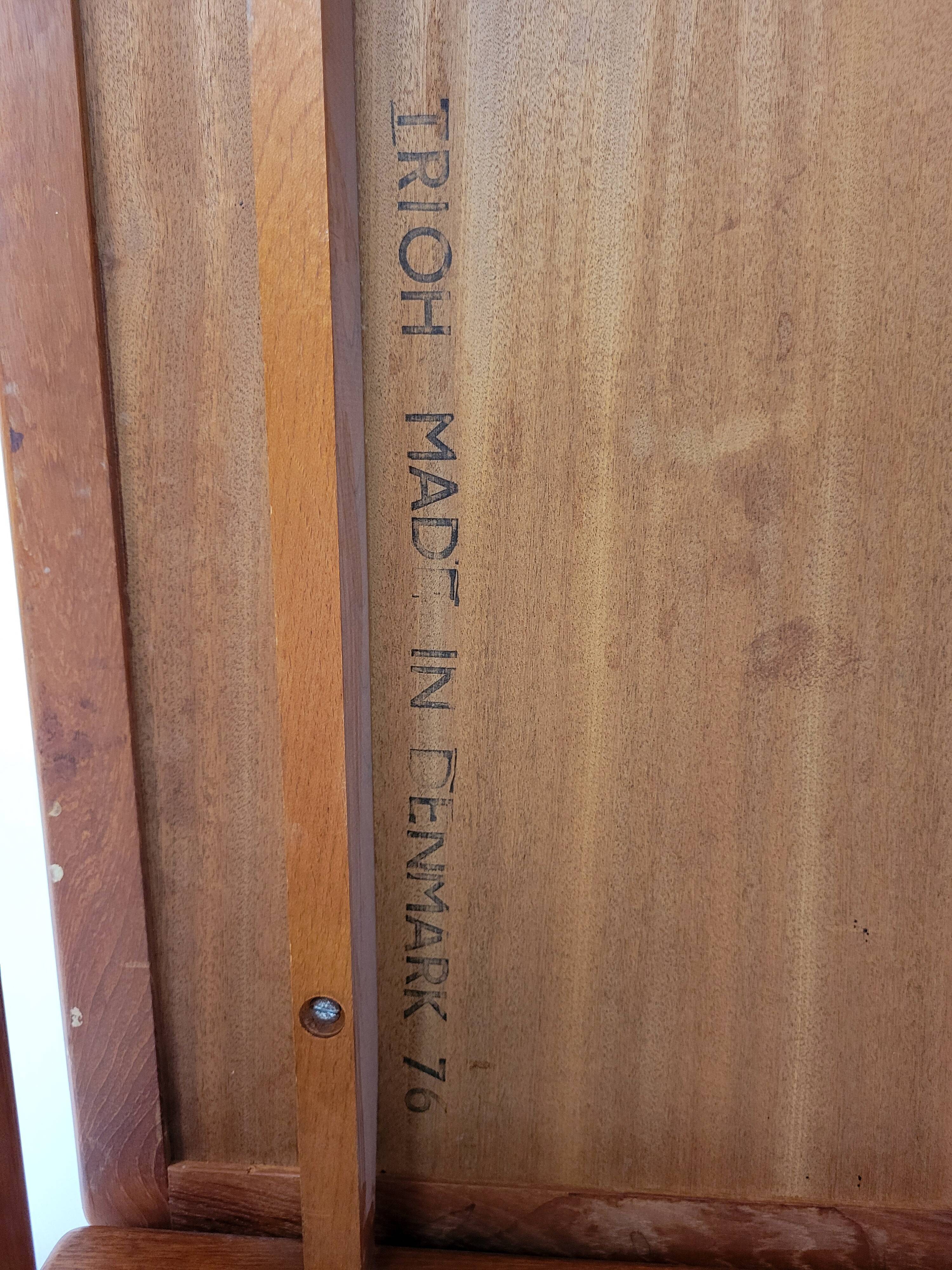 Teak coffee table by Trioh, Denmark 1960's