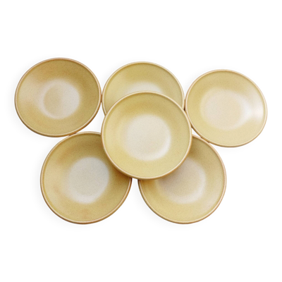 Assiette creuse grès moucheté