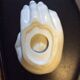 Trinket bowl vintage hand ceramic of the 70s