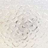 Atomic Age Glass Ceiling Light by Wila