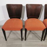 Art Deco Dining Chairs by Jindrich Halabala