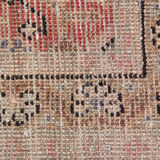 Persian runner rug handmade red wool carpet 110x320cm
