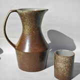 Stoneware drink service