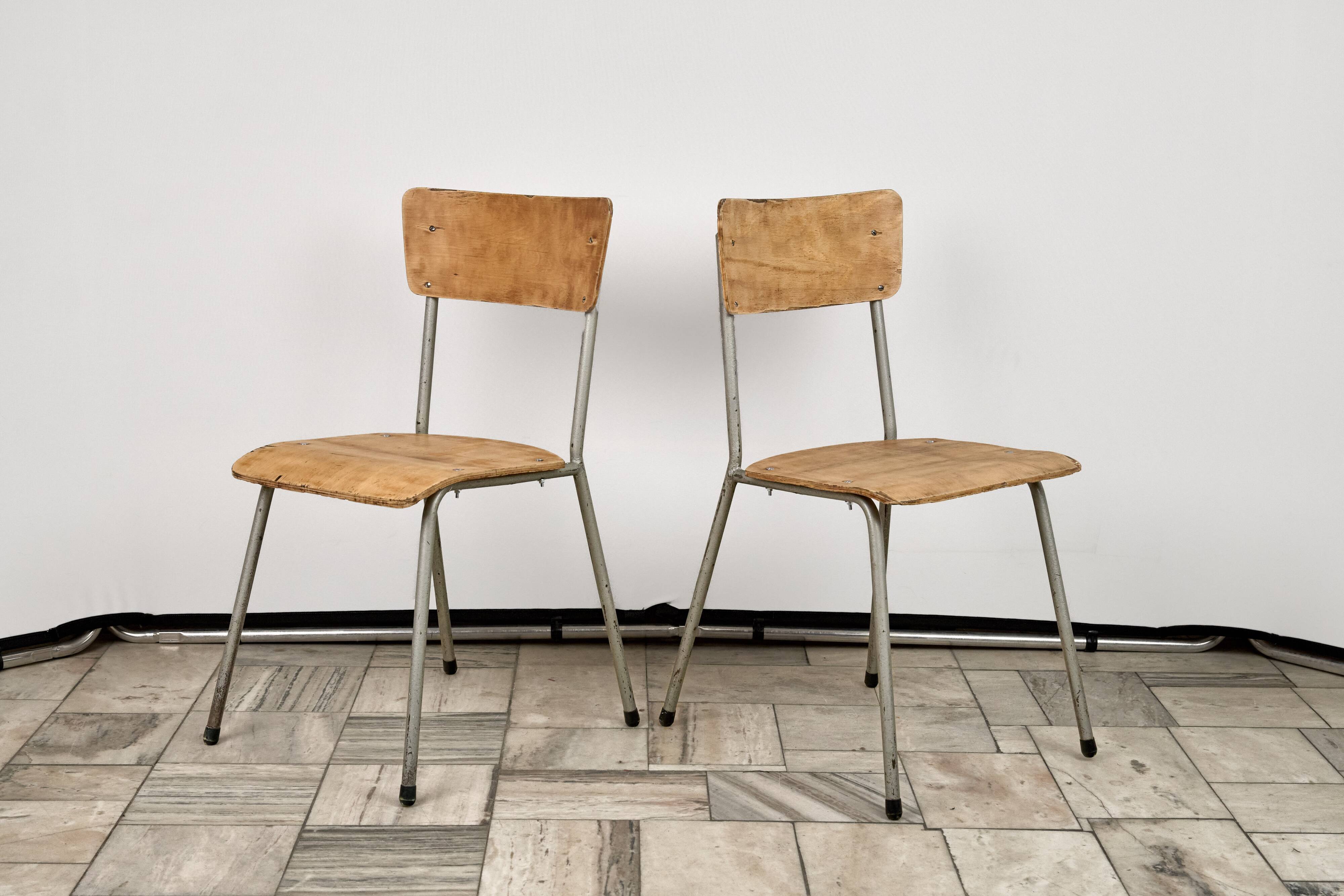 Set of 4 Vintage Chairs, 1960s, Czechoslovakia