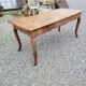 Table de ferme XVIIIème style Louis XV en merisier