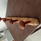 Antique wall coat rack from the 40s/50s