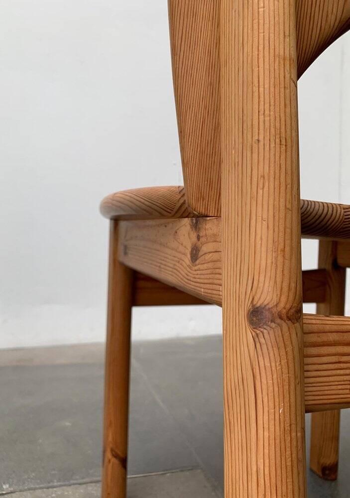 Danish pine chairs from the mid-century by Niels Koefoed for Glostrup, 1960s, set of 4.