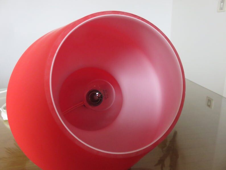 Red "mushroom" lamp 770s
