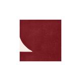 Abstract painting 50x70cm wine red signed Eawy