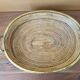 Corbeille, plateau, centre de table en rotin
