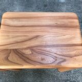 Pair of vintage elm bedsides