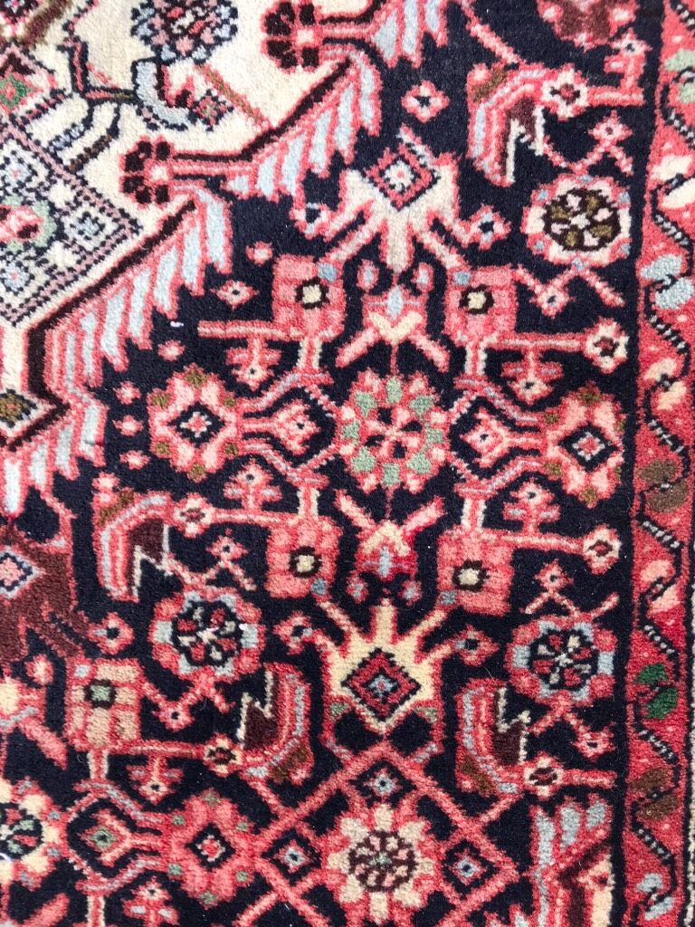 Persian hamadan carpet 75x128cm