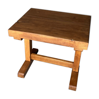 Coffee table - modernist beech sofa end