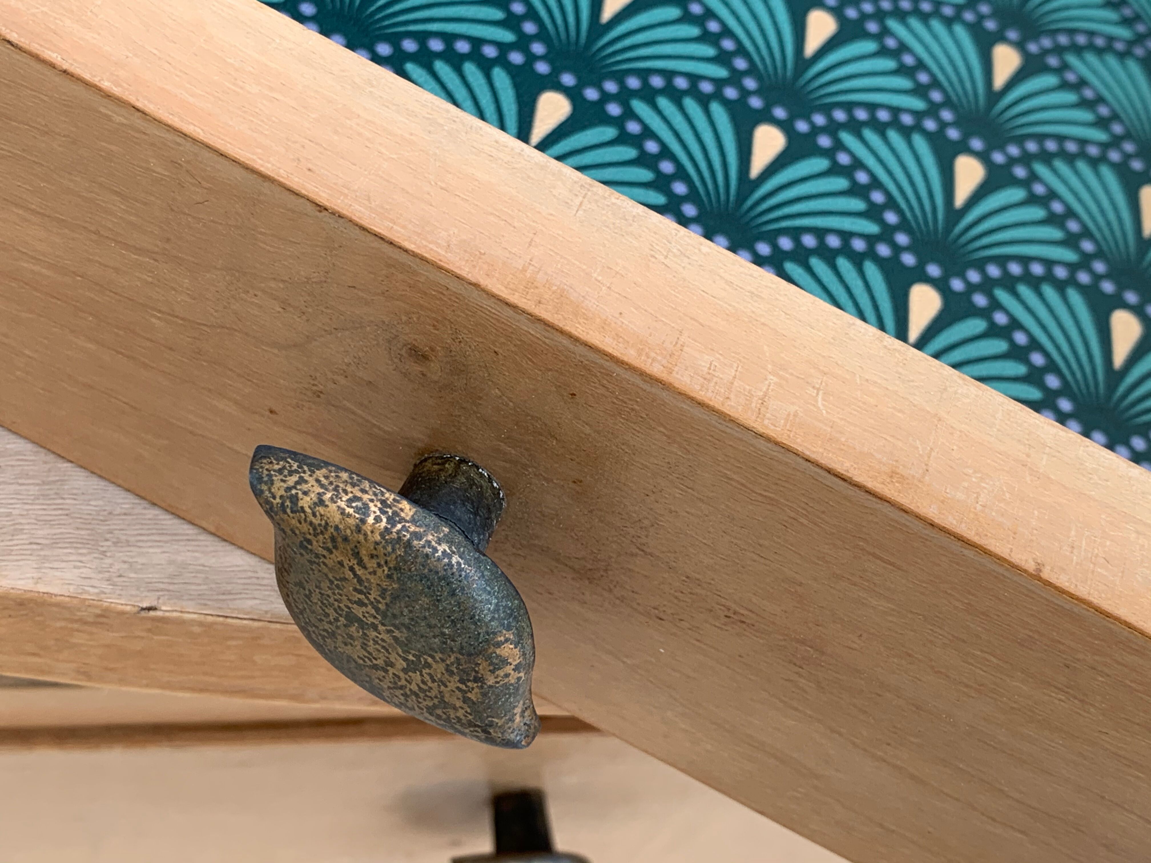 Pair of art deco bedsides