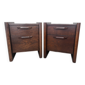 Pair of bedside tables from the 80s