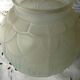 Glass ball vase press mold art deco period