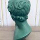 Original painted plaster bust