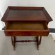 Ancienne Table d'appoint Table de nuit Petit meuble avec tiroir