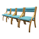 4 dining chairs by Ludvik Volak 1960s