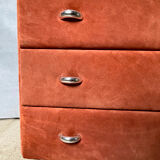 Alcantara chest of drawers