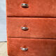 Commode en alcantara