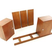 Diplomat Teak Sideboard Modular Bookcase by Finn Juhl for Cado Danish 1960's