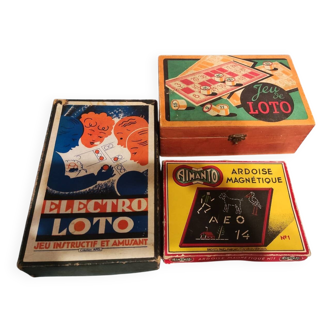Lot de trois jeux vintage