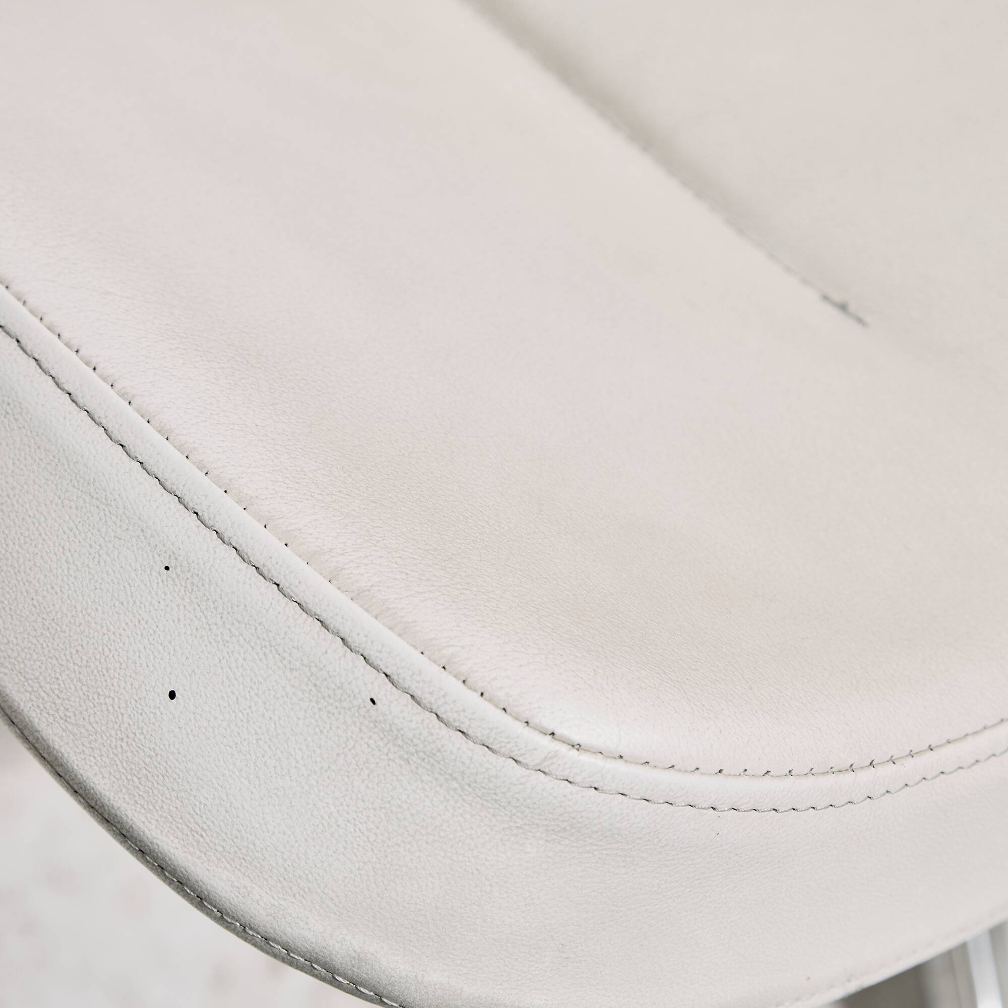 Italian leather armchair by Tonon