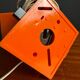 Philips orange wall lamp from the 1970s.
