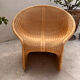 Rattan armchair model Kraton