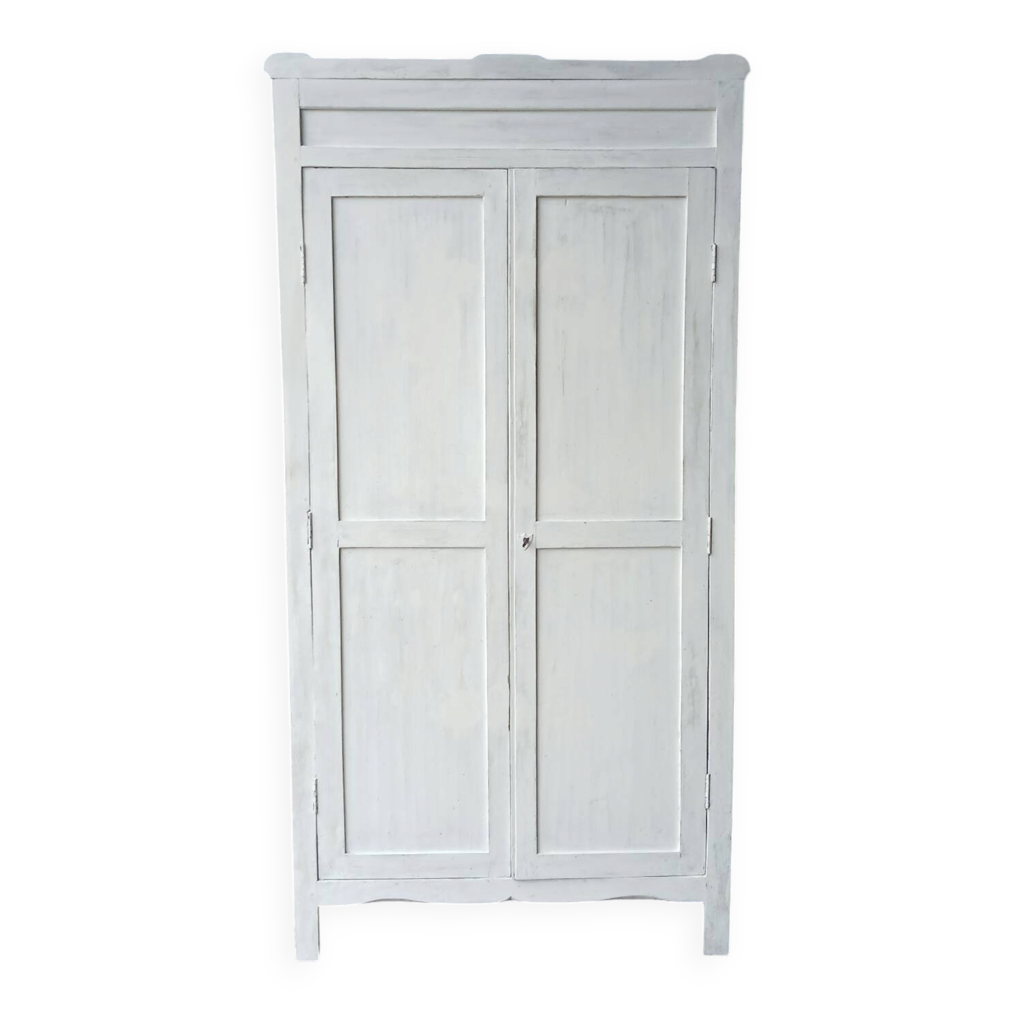 White Parisian wardrobe