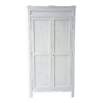 White Parisian wardrobe